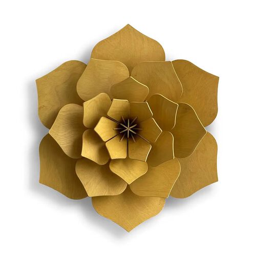 Lovi 3D Puzzle Decor Flower 15cm Honey Yellow